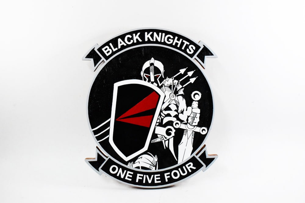 VFA-154 Black Knights Plaque,14