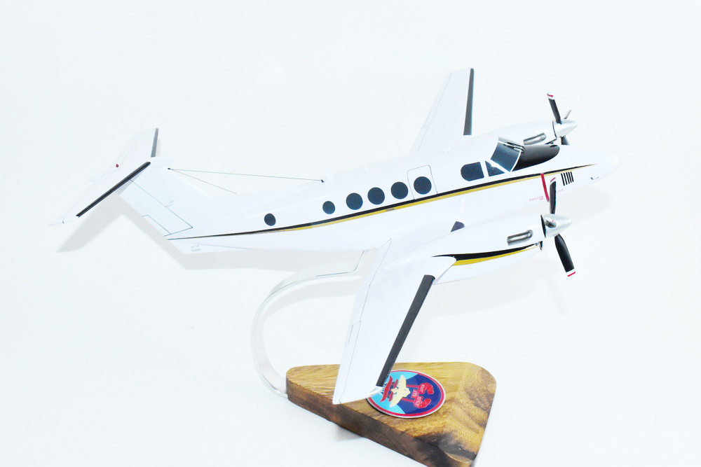 Beechcraft® C-12 Huron, NAF Atsugi, 1/36 Mahogany Scale Model