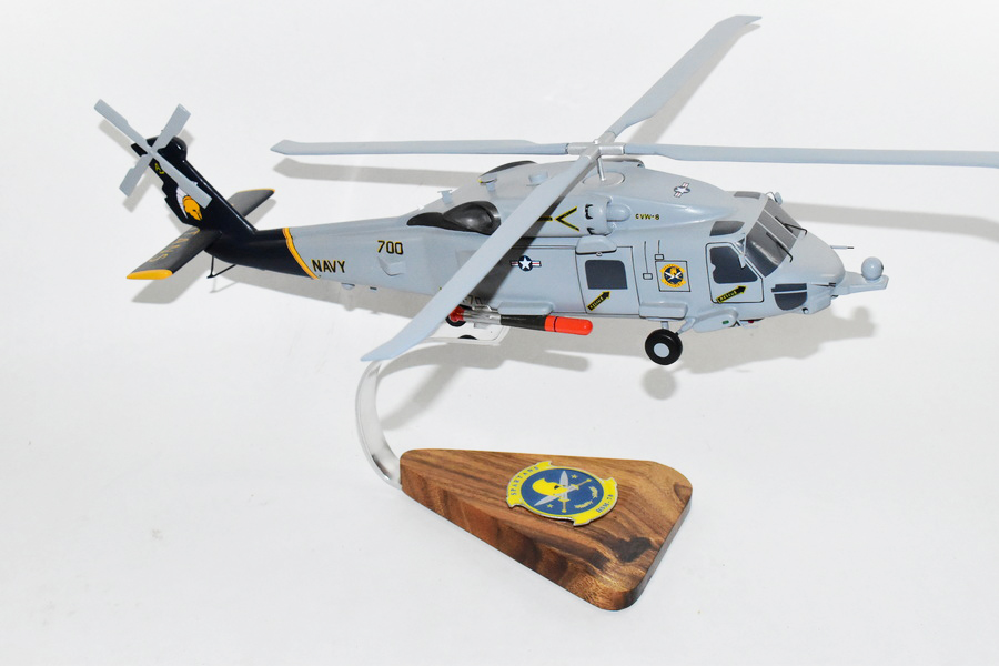 MH-60R, HSM-70 Spartans, 16″ Mahogany Scale Model