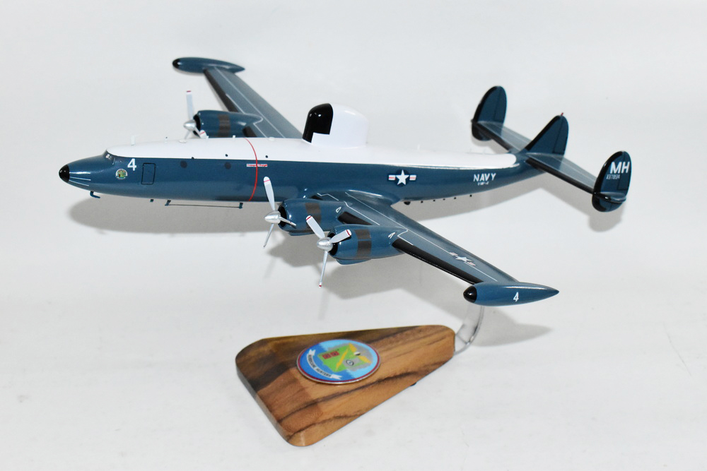 Lockheed Martin® WC-121 Constellation®, VW-4 Hurricane Hunters, 18″ Mahogany.Scale Model
