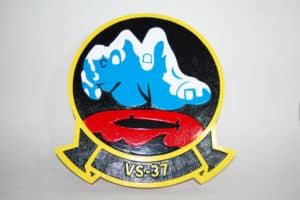VS-37 Sawbucks Plaque