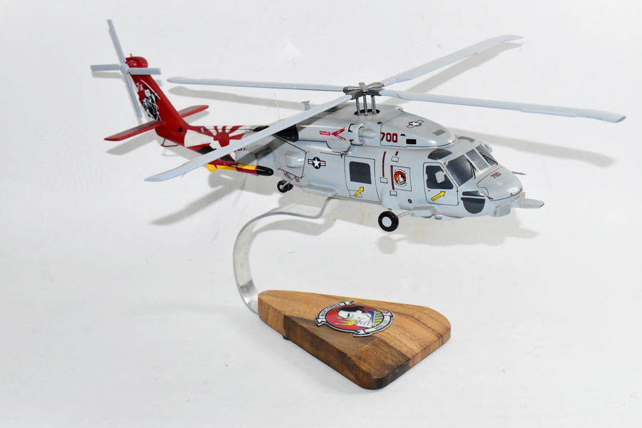 SH-60B, HSL-51 Warlords (2009), 16″ Mahogany Scale Model