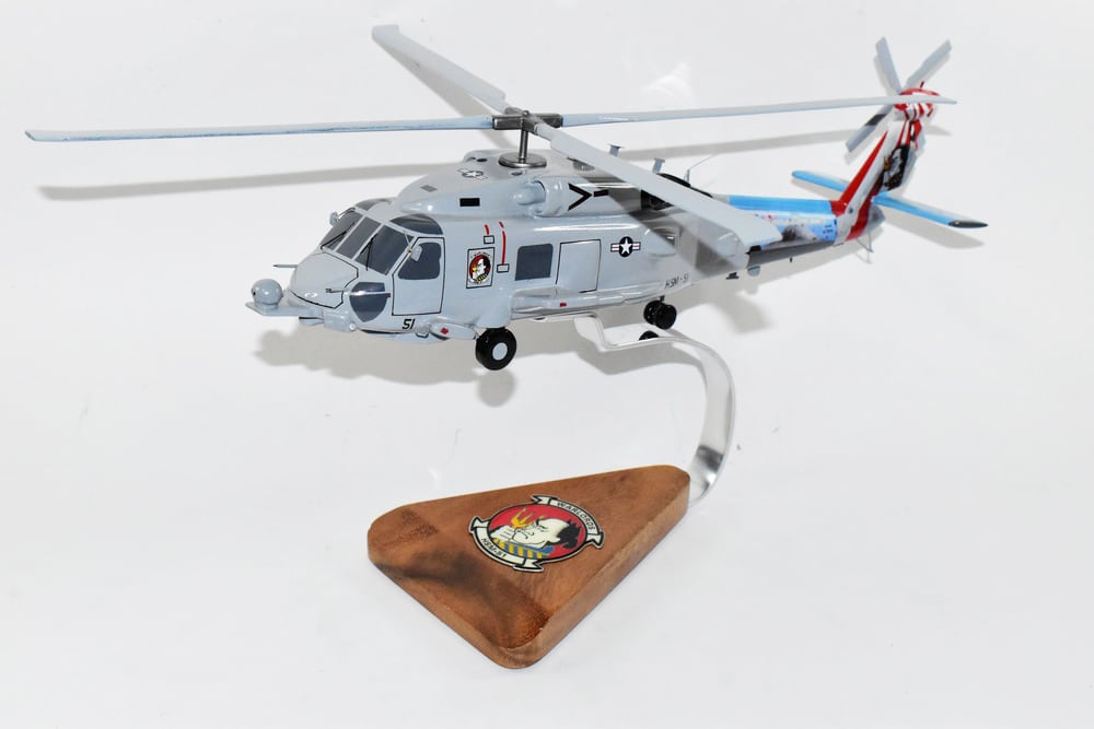 MH-60R, HSM-51 Warlords  (2013) Mahogany Scale Model