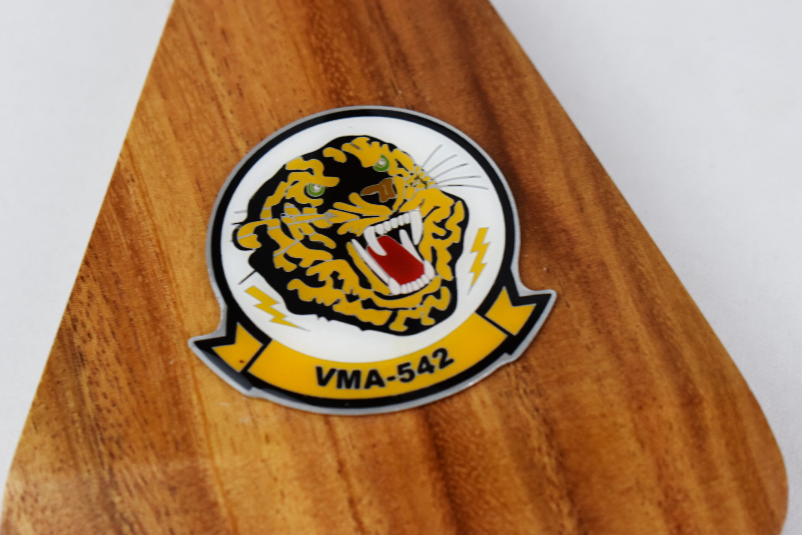 VMA-542 Tigers Squadron Patch – With Hook and Loop, 4.25
