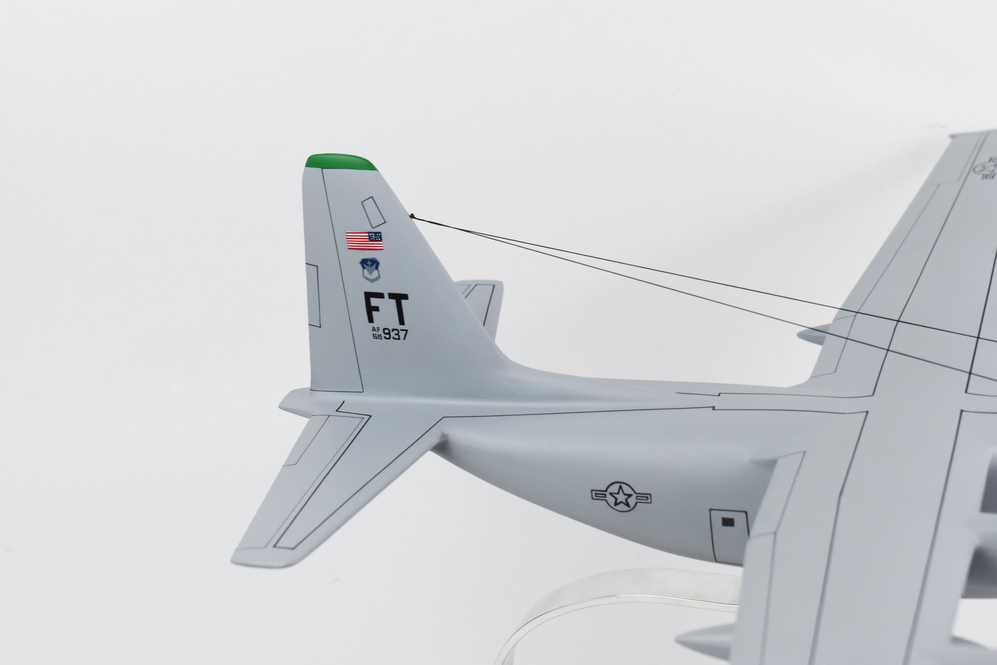 ト*ト様 希少 KC-135 尾翼 ディスプレイ 909ARRS Shoguns 41st Air Refueling Squadron Griffiss Statue of Liberty KC-135R