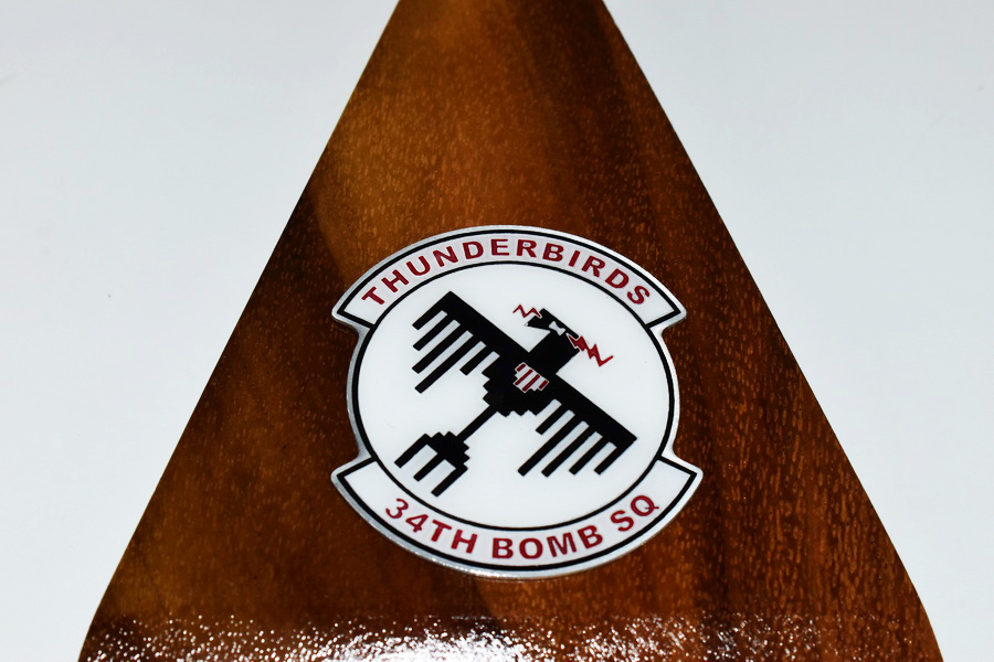 34th Bomb Squadron Thunderbirds Patch – Sew On/Iron On