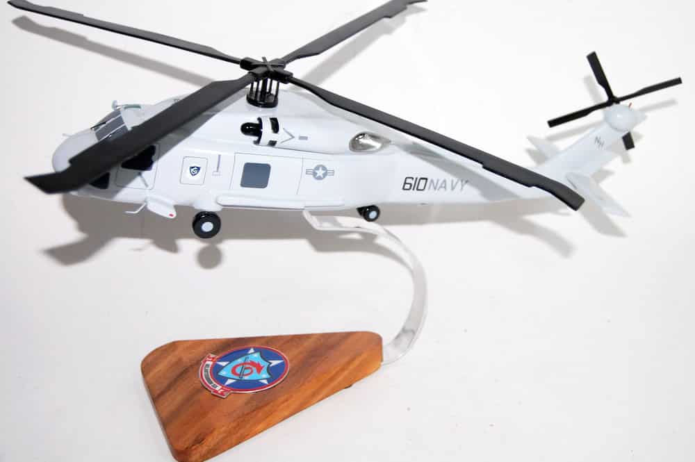 SH-60F Seahawk (Oceanhawk), HS-6 Indians, 16″ Mahogany Scale Model