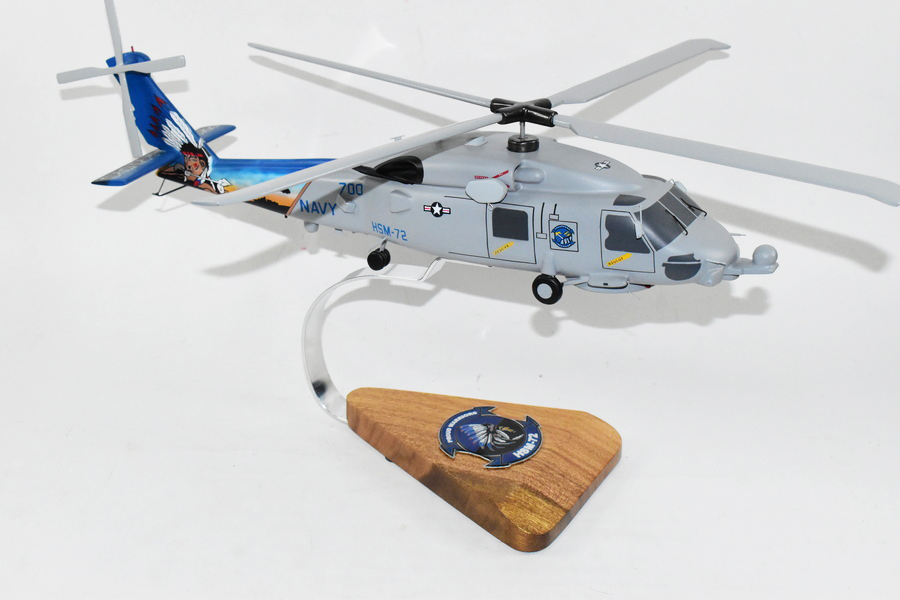 MH-60R, HSM-72 Proud Warriors (CAG), 16″Mahogany Scale Model