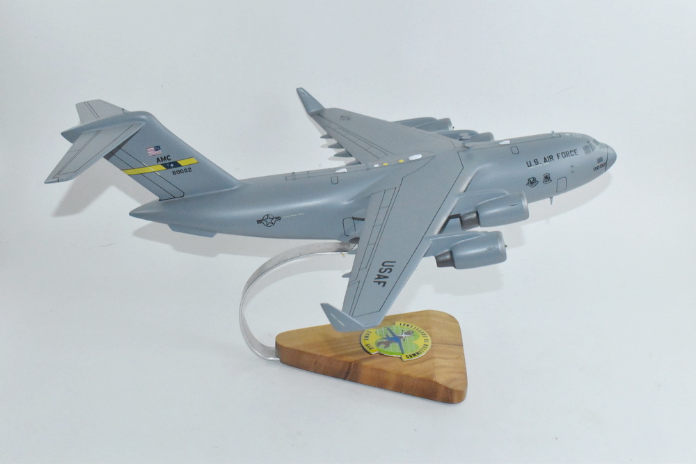 315 AMXS C-17 Globemaster Model, 1/116th Scale, Mahogany, Cargo