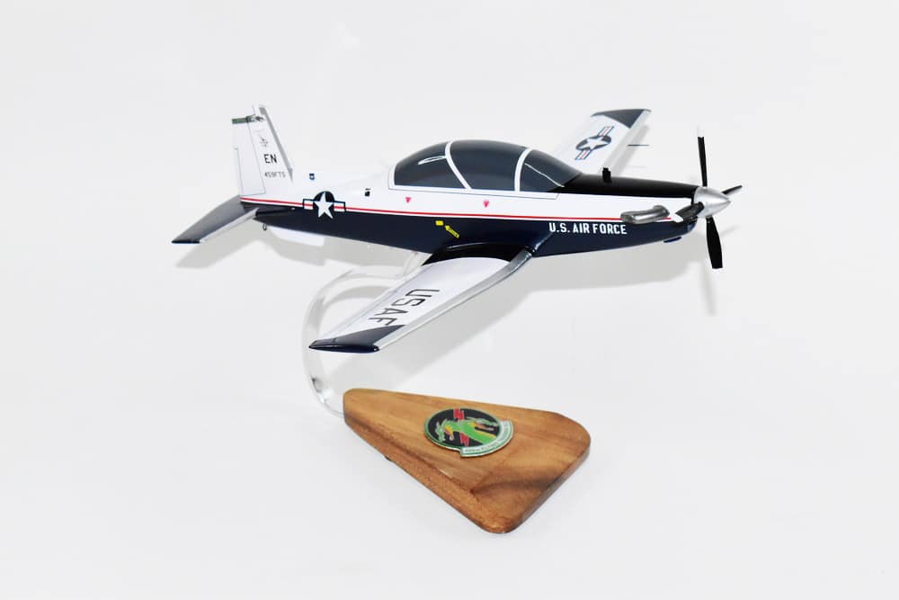 Beechcraft® T-6 Texan II, 459th Flying Training Squadron Twin Dragons, 1/33 Mahogany Scale Model