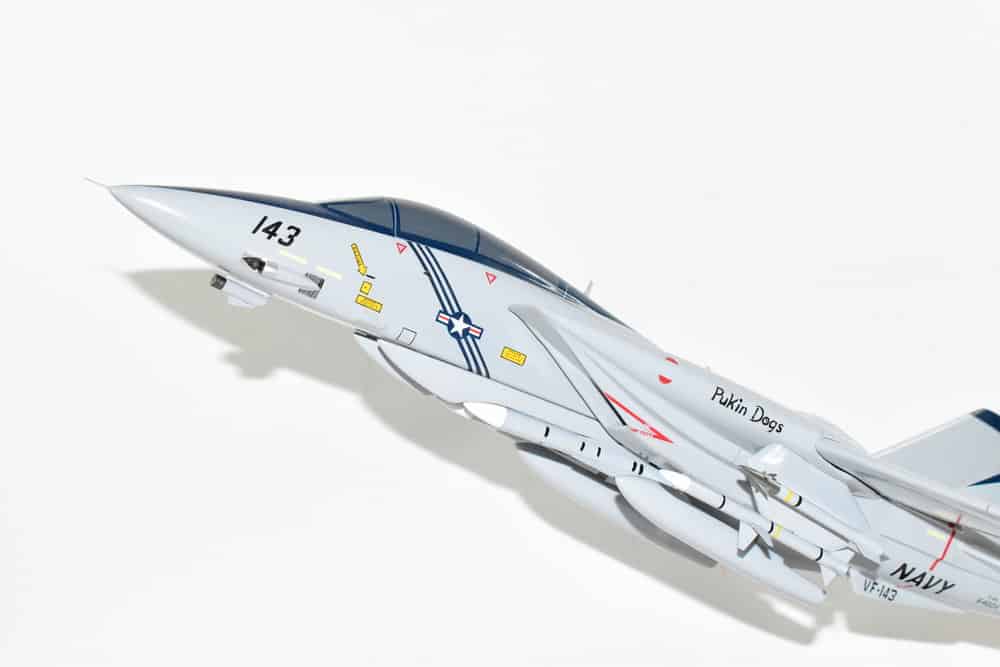 VF-143 Pukin Dogs F-14 Tomcat Tail - Squadron Nostalgia