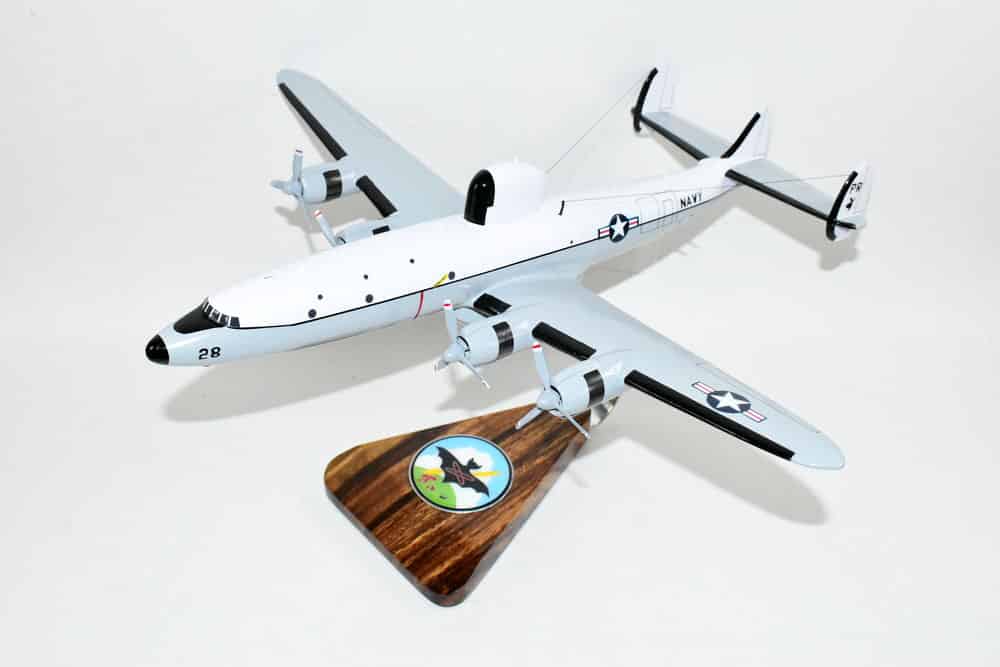 Lockheed Martin® EC-121 Super Constellation®, VQ-1 World Watchers, 18″ Mahogany Model