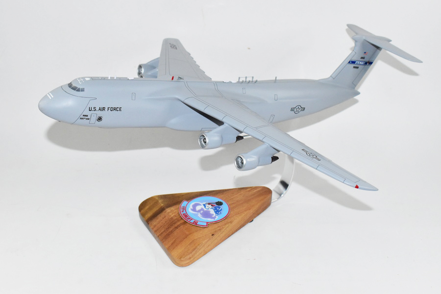 Lockheed Martin® C-5a Galaxy®, 137th Airlift Squadron, 18″ Mahogany Scale Model