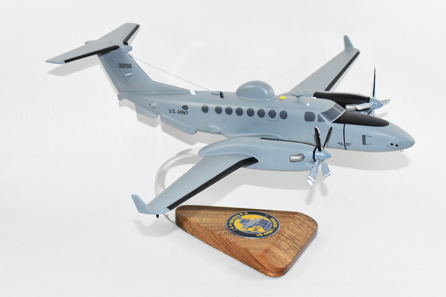 Beechcraft® MC-12S MARSS-S, US Army, 1/36 Mahogany, Scale Model