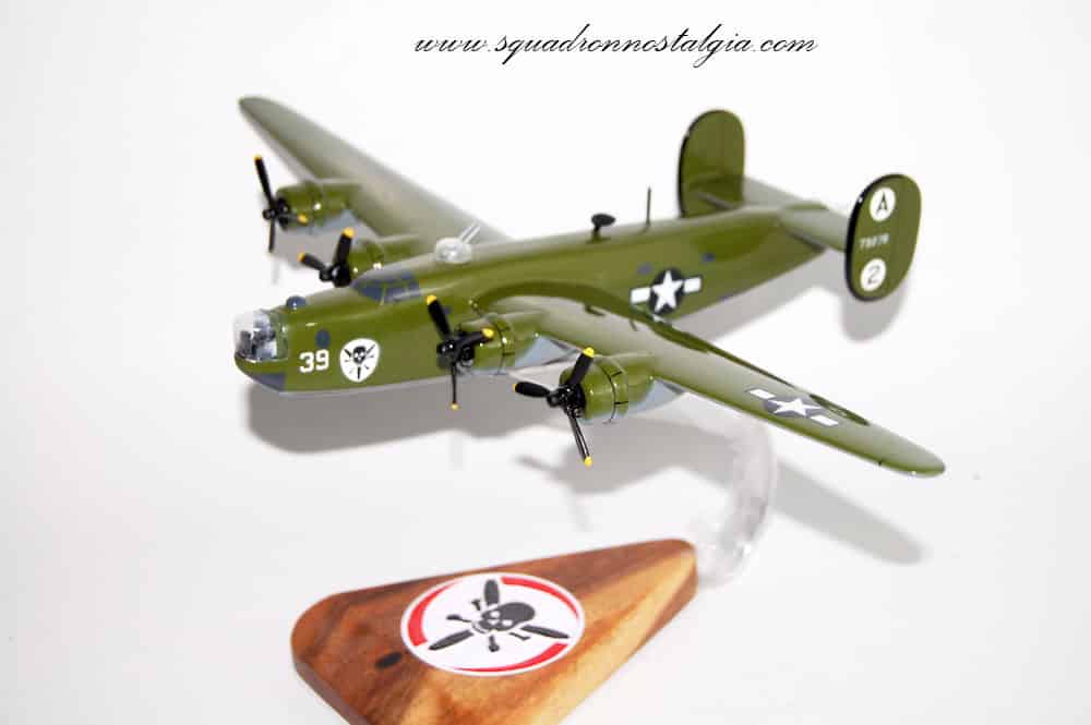 Lockheed Martin® (Consolidated) B-24® Liberator®, 512th Bomb Squadron,18″ Mahogany Model