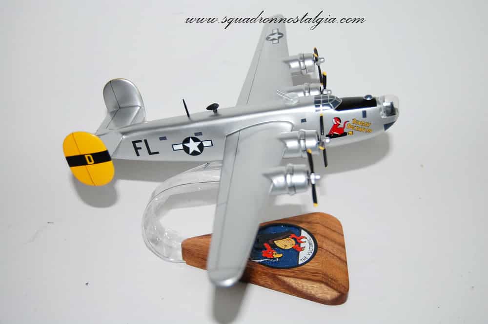 Lockheed Martin® B-24® Liberator, 704th BS ‘Vultures’ 446th BG ‘Bungay Buckaroo’, 18″ Mahogany Model