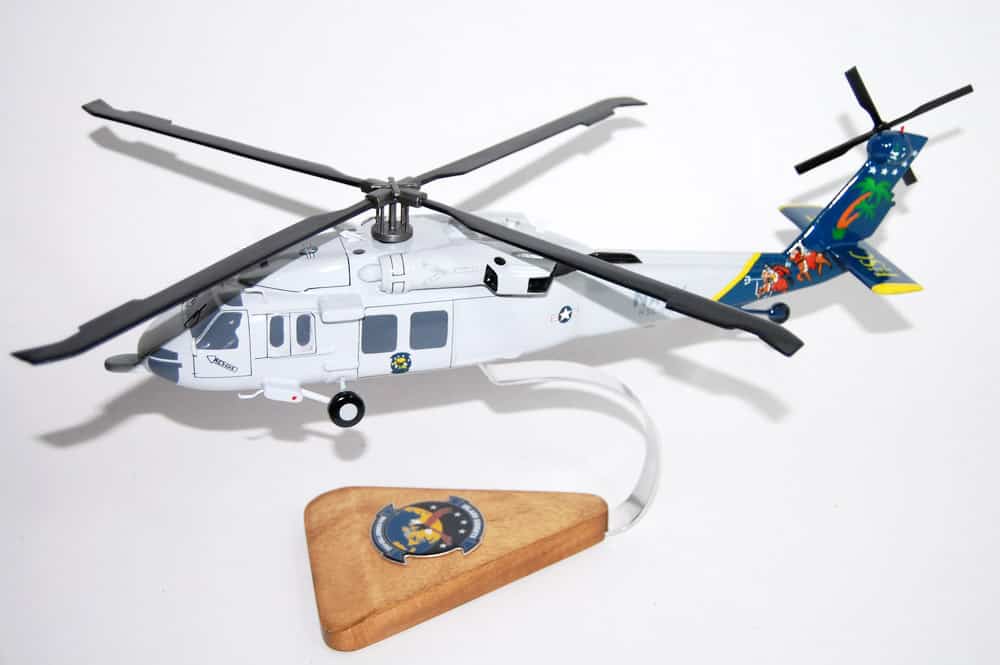 MH-60S (Knighthawk),  HSC-25 Island Knights, 16″ Mahogany Scale Model