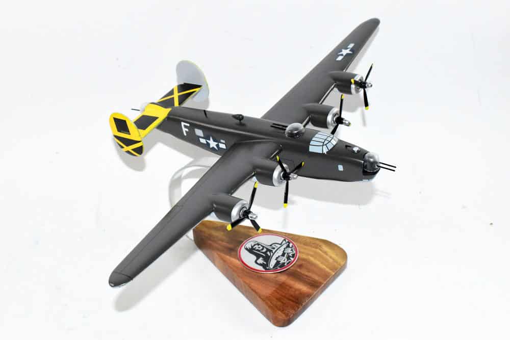 Lockheed Martin® (Consolidated) B-24® Liberator® 828th Bombardment Squadron,18″ Mahogany Model