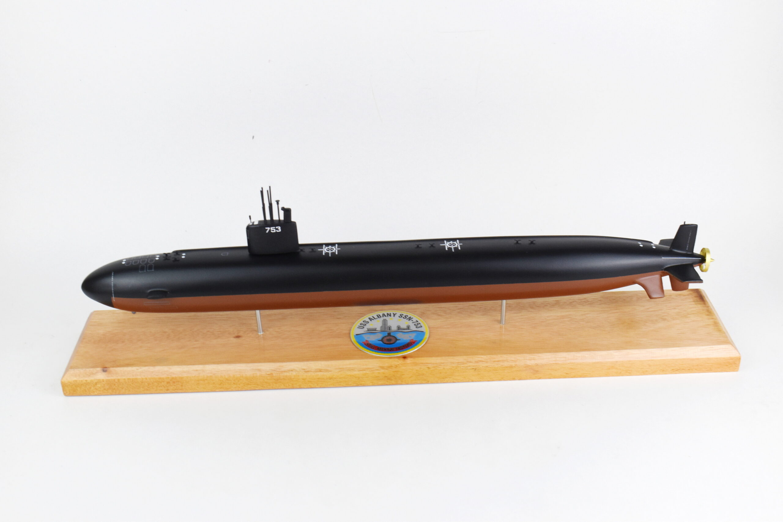 USS Albany SSN-753 Submarine,Navy,Scale Model,20 inch,LA Class
