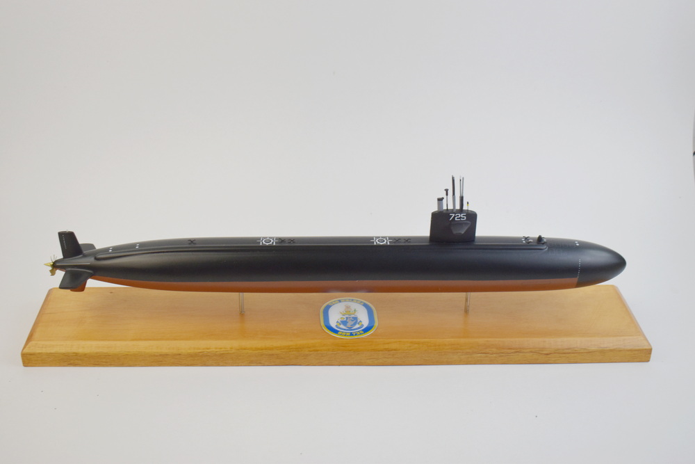 USS Helena SSN-725 Submarine, Navy, Mahogany, 20 inch, LA Class