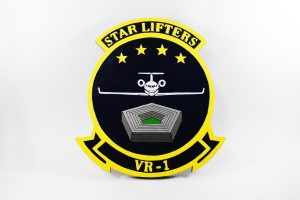 Fleet Logistics Squadron One (VR-1) Starlifters Plaque