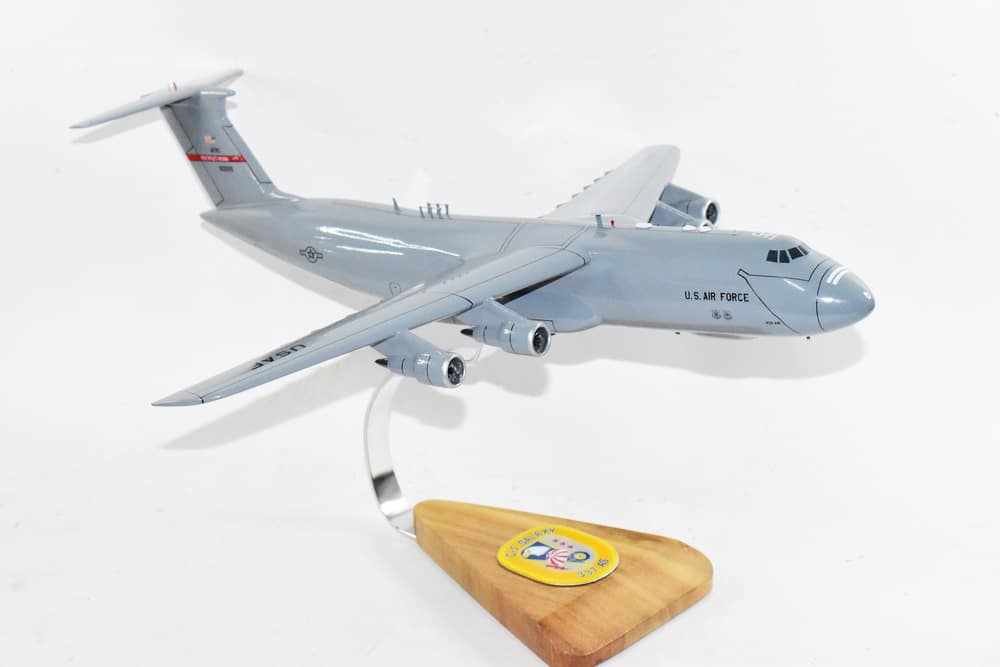 Lockheed Martin® C-5B Galaxy®, 337th Airlift Squadron, 18″ Mahogany Scale Model