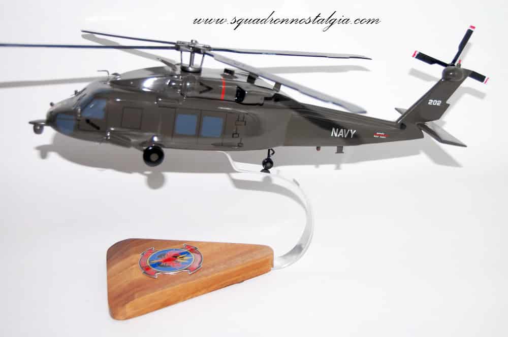 HH-60H, HSC-84 Red Wolves Model, Mahogany Scale Model