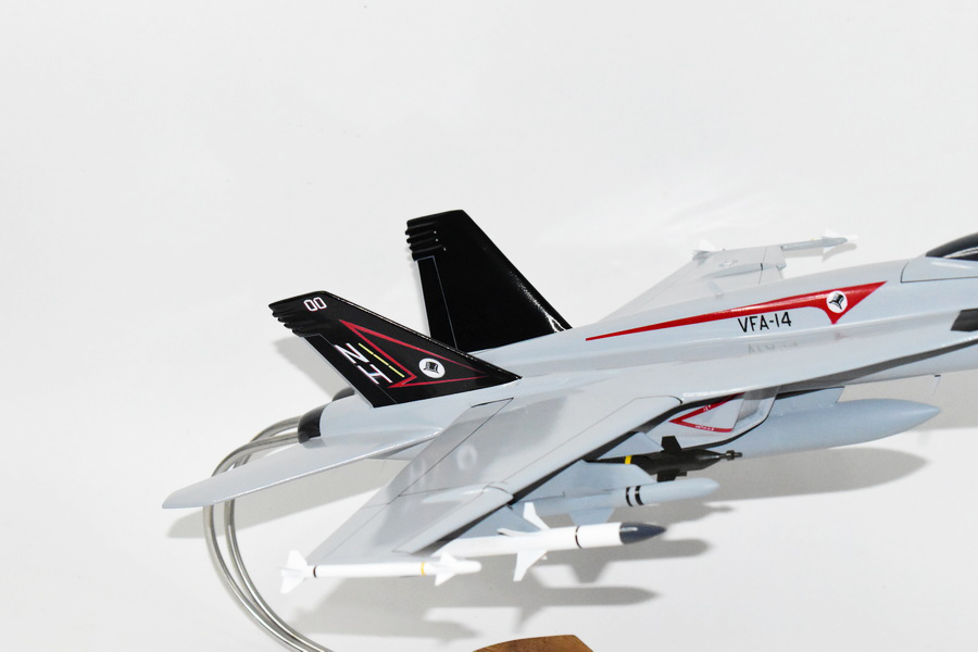 VFA-14 Tophatters F/A-18E (NH) Model, Navy, 1/40th (18