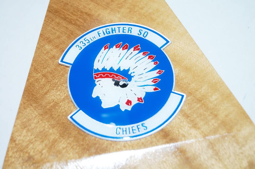 USAF 355th FS PVC パッチ 355 FS Patch | 355th Fighter Squadron Patches