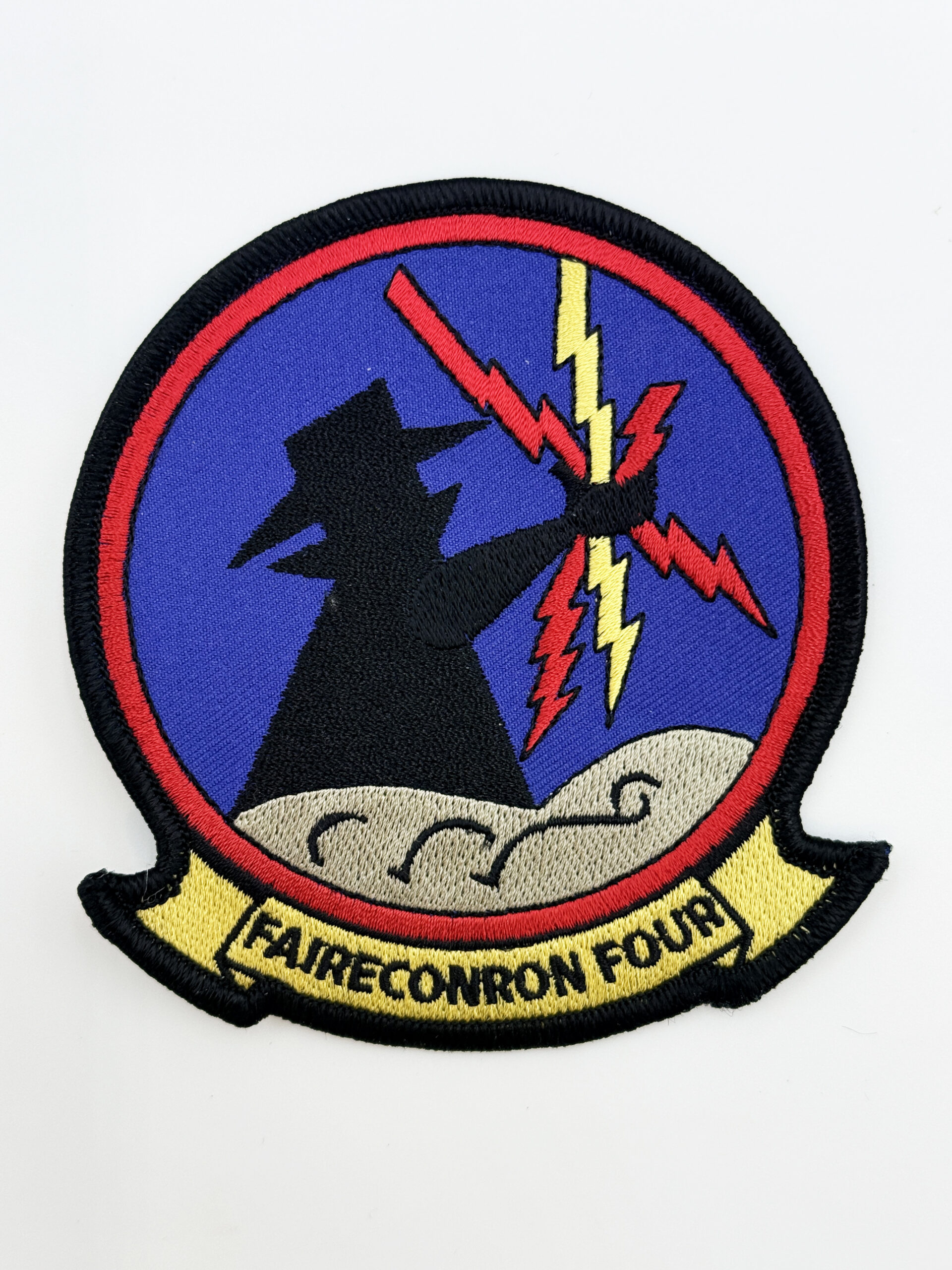 VQ-4 Squadron Patch – Plastic Backing, 4 in