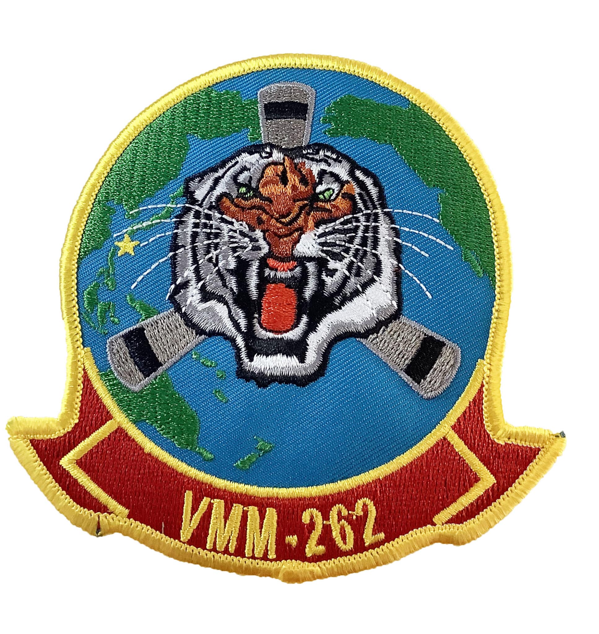VMM-262 Flying Tigers (REIN) 31st MEU PVC Glow Patch – Hook and