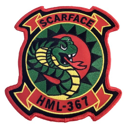 HML-367 Scarface Patch – Sew On