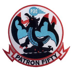 VP-50 Blue Dragons Squadron Patch – Plastic Backing