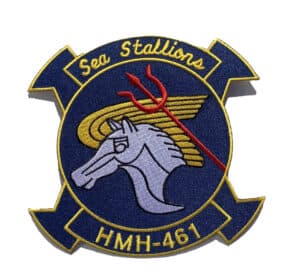 HMH-461 Ironhorse (Blue) Patch – Sew On