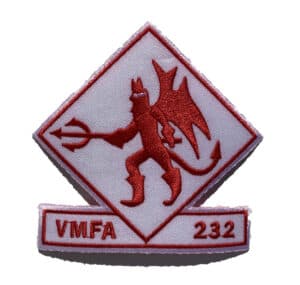 VMFA-232 Red Devils Squadron Patch – Plastic Backing