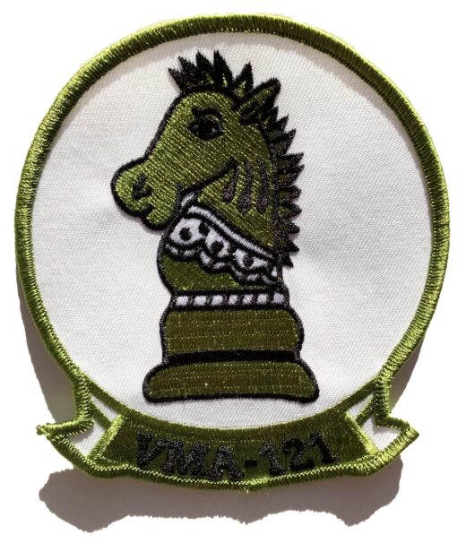VMA-121 Green Knights Squadron Patch – Sew On