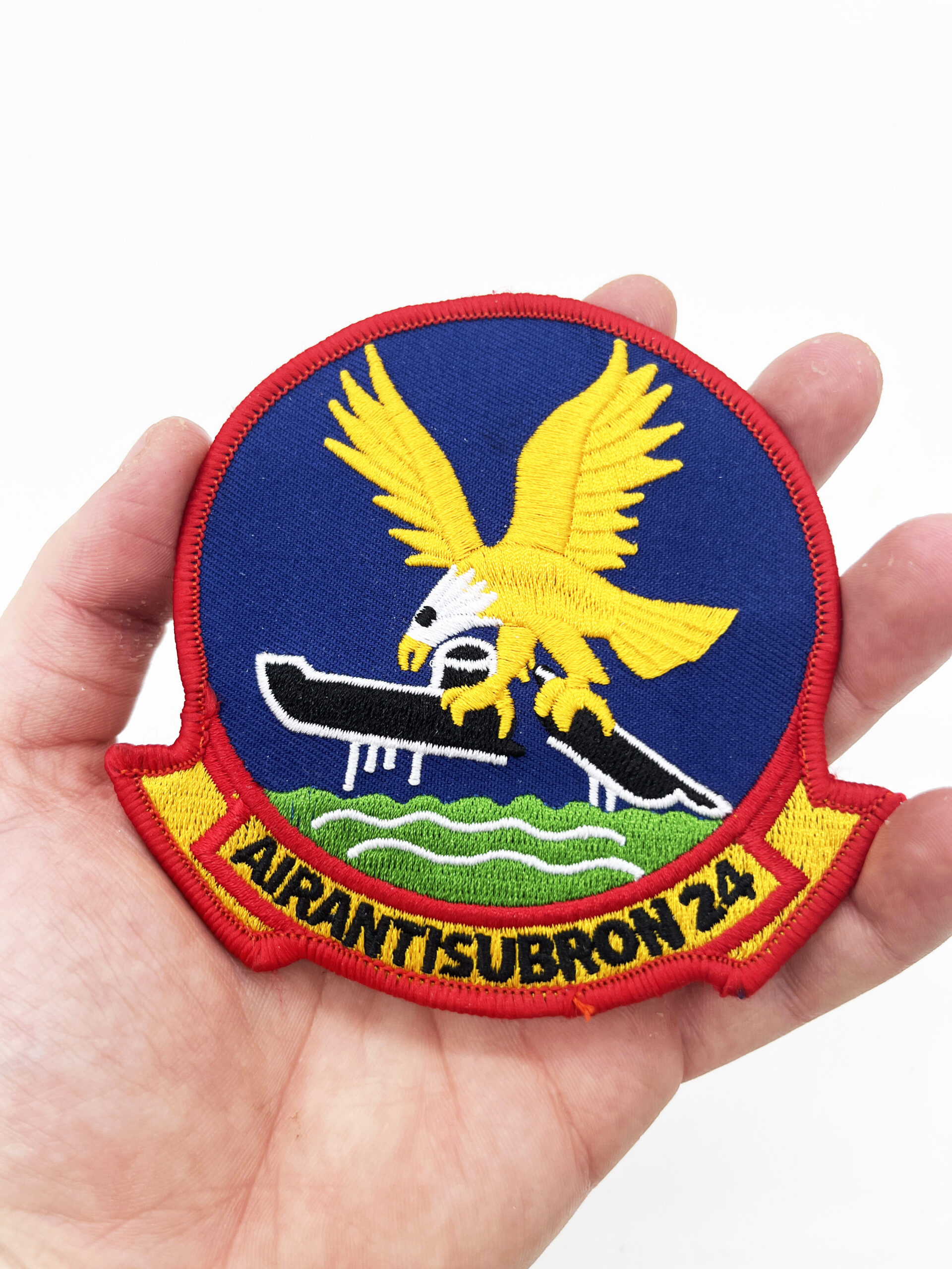 VS-24 Duty Cat Squadron Patch – Sew On, 4in - Squadron Nostalgia