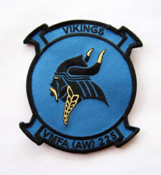 VMFA(AW)-225 Patch– Plastic Backing