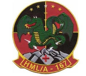 HMLA-167 Warriors Patch – Sew on, 4"