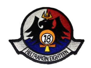 HT-18 Naval Aviator Chest Patch – Plastic Backing