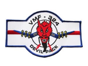 VMF-324 Devil Pack Patch – Plastic Backing