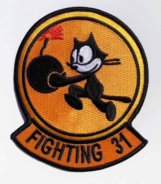 VFA-31 Tomcatters Squadron Patch – Plastic Backing