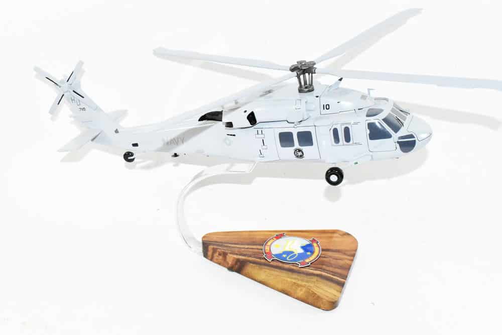 MH-60S (Knighthawk), HSC-2 Fleet Angels (2019), 16″Mahogany Scale Model