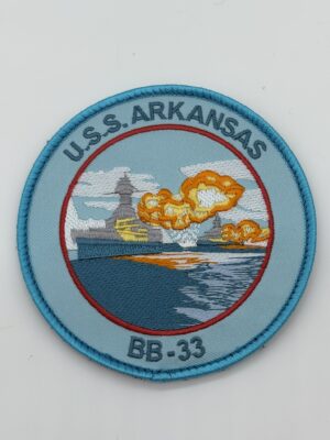 USS Arkansas BB-33 Patch