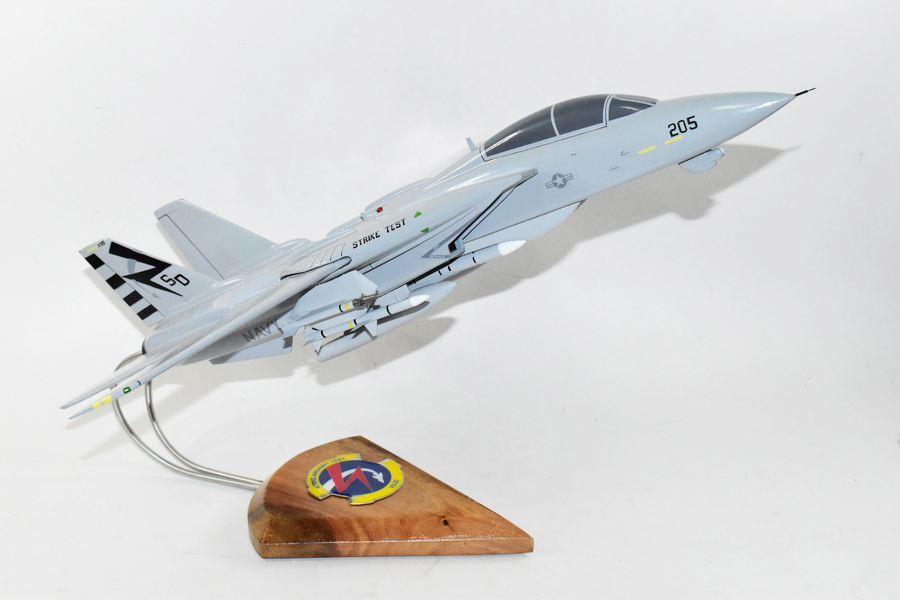 VX-23 Salty Dogs F-14 Model, 1/42 (18″) Scale, Mahogany, Navy, Fighter