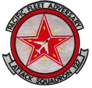 VA-127 Pacific Fleet Adversary Patch – Plastic Backing