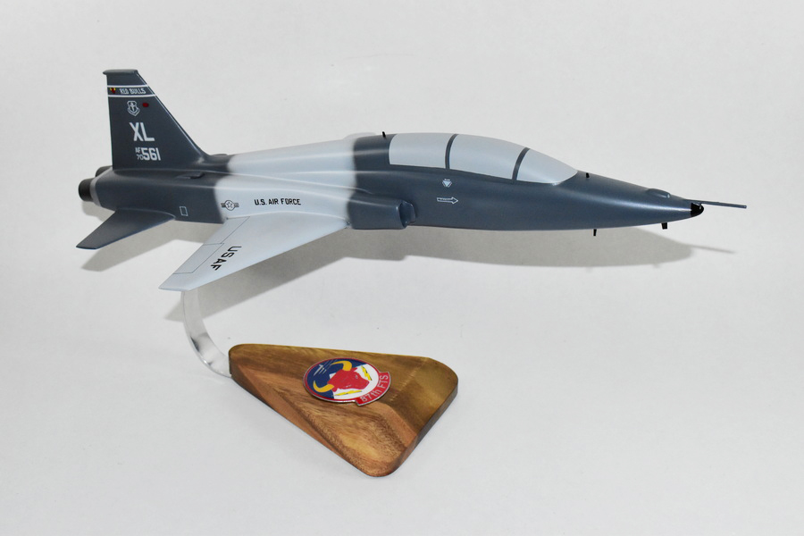 87th Flying Training Squadron T-38 Talon, 18″ Mahogany Model
