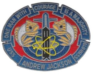 USS Andrew Jackson SSBN-619 – Plastic Backing