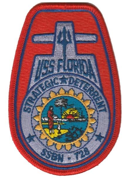 USS Florida SSBN-728 – Plastic Backing