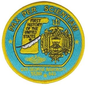 USS George Bancroft SSBN-643 – Plastic Backing